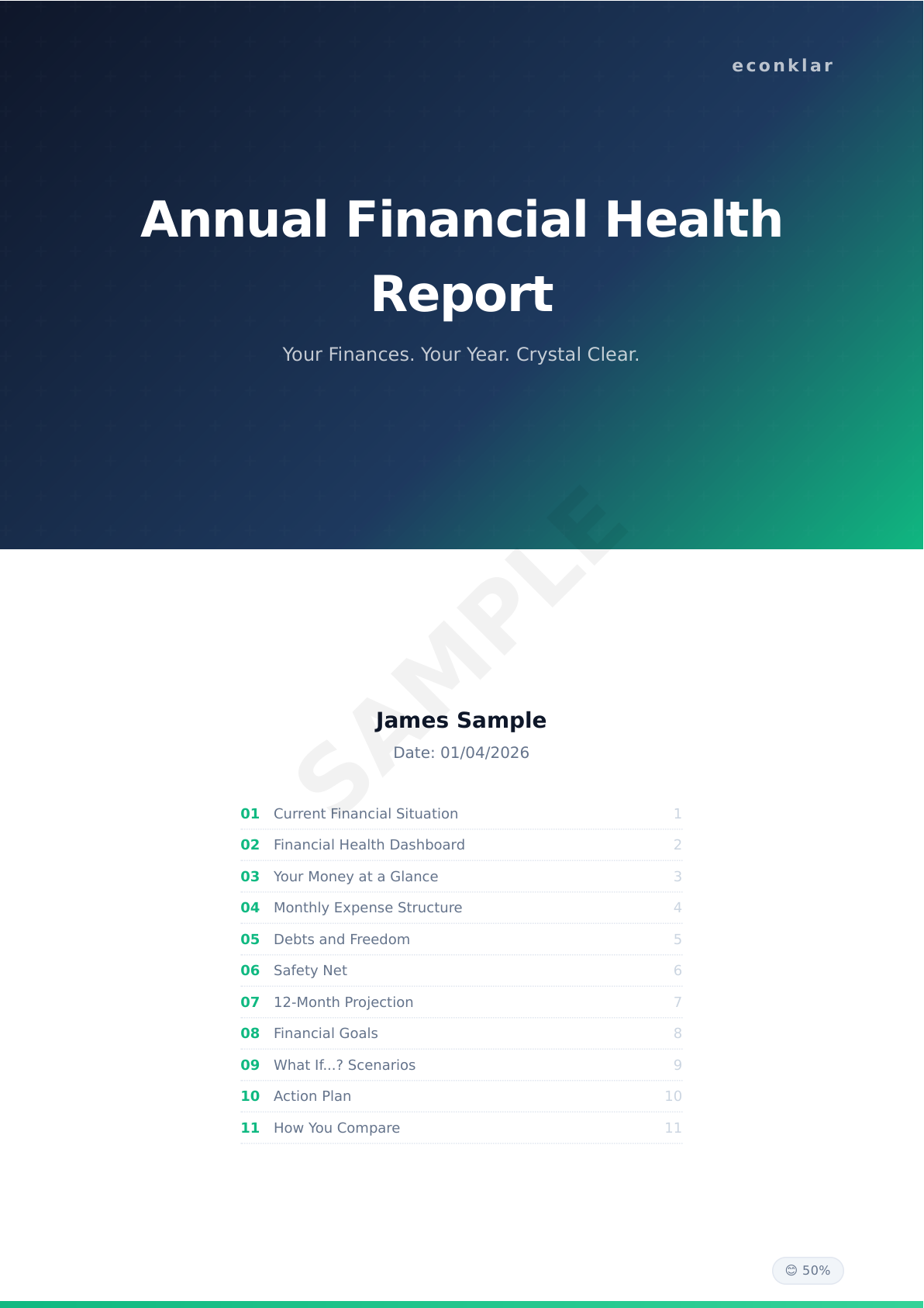 See a real example econklar