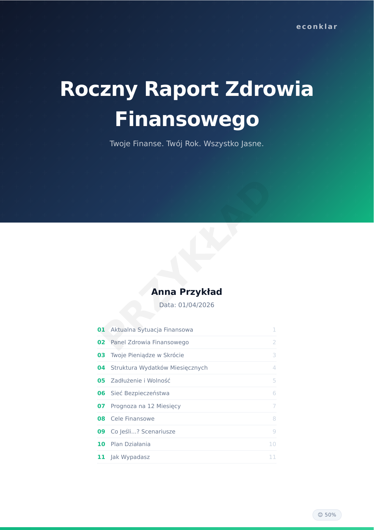 Zobacz prawdziwy przykład econklar